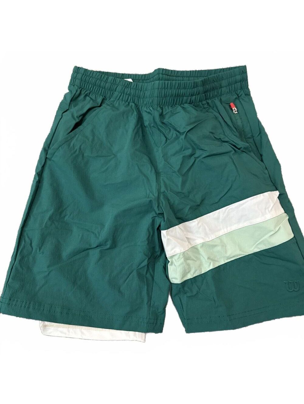 Wilson Woven Track Pants Green - Boys Large